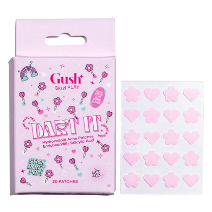 Dart It | Mini - Tea Tree & Hydrocolloid Acne Pimple Patches for Zits & Blemishes