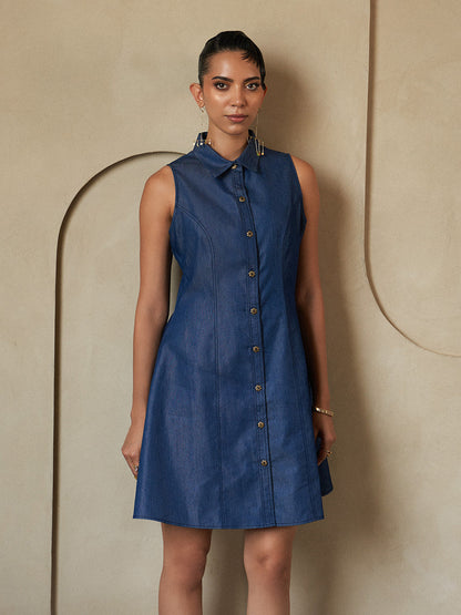 Blue Bella Denim Mini Dress