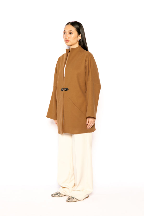 Contemponari-Archer Jacket-Brown