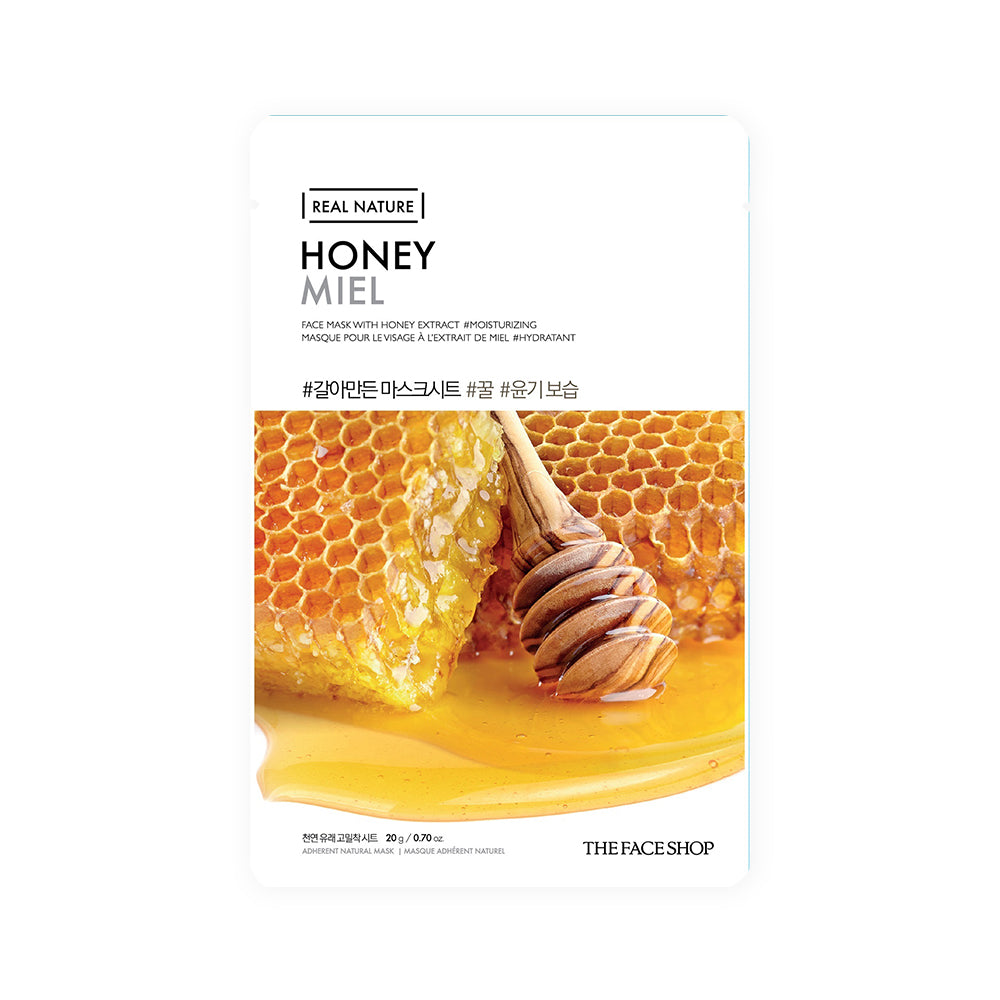 Real Nature Honey Face Mask 20g