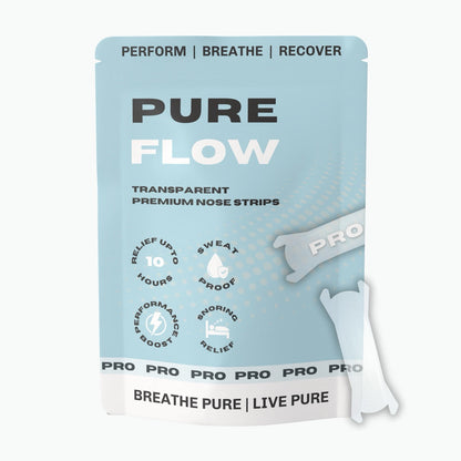 PureFlow Pro Transparent Nasal Strips | PureFlow Tape at Broadway
