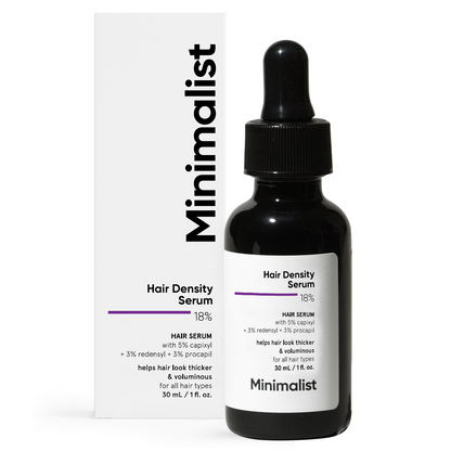 Minimalist Hair Growth Actives 18% Hair Serum 30ml