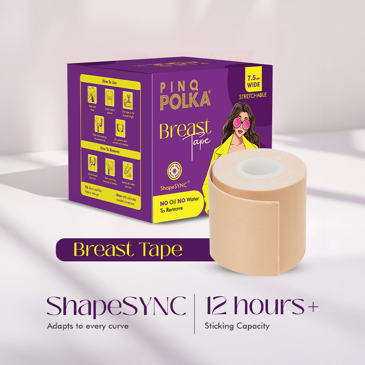 PINQ POLKA Breast Lift Tape