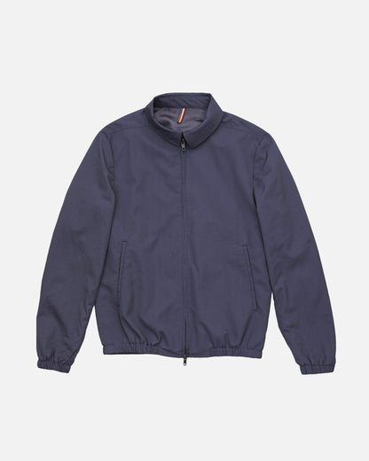 Bare Brown Bomber Jacket with 2 way Zipper - Grey