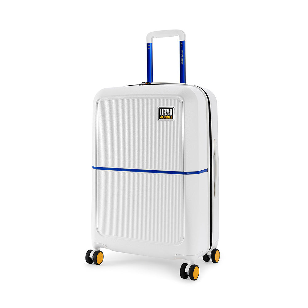 Caliber Medium Hard Luggage -Ivory White-Medium | Urban Jungle at Broadway