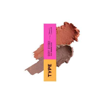 Get Even Dual Smudge Highlight + Blush Stick | Type Beauty Inc. at Broadway