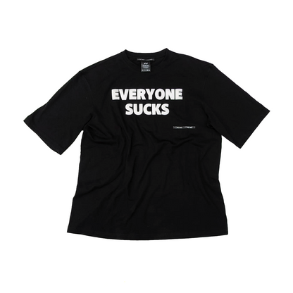 Everyone Sucks T-shirt 2.0 (Black) | Huemn at Broadway