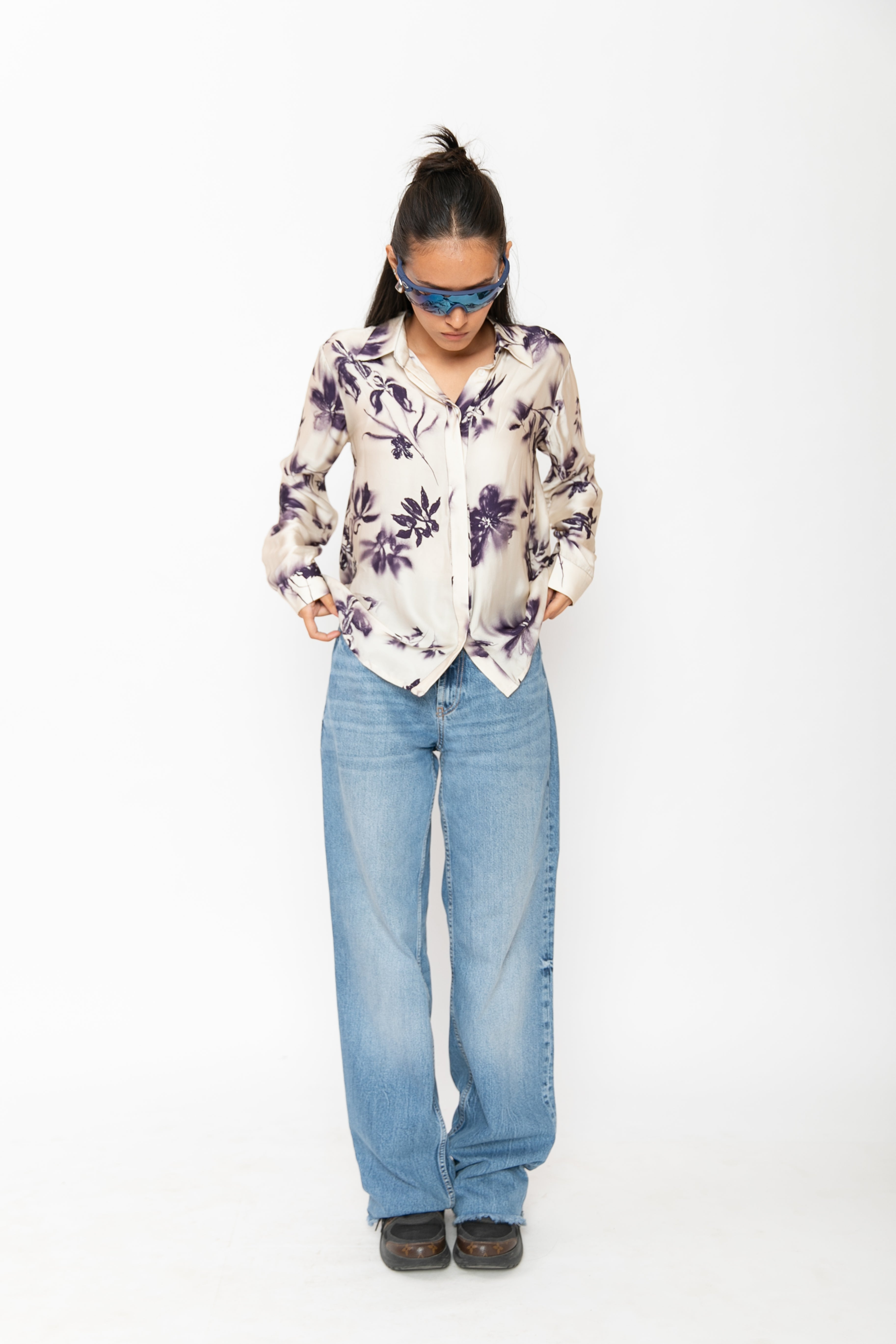 Contemponari-Sunbeam Whim Shirt-Cream | Contemponari at Broadway