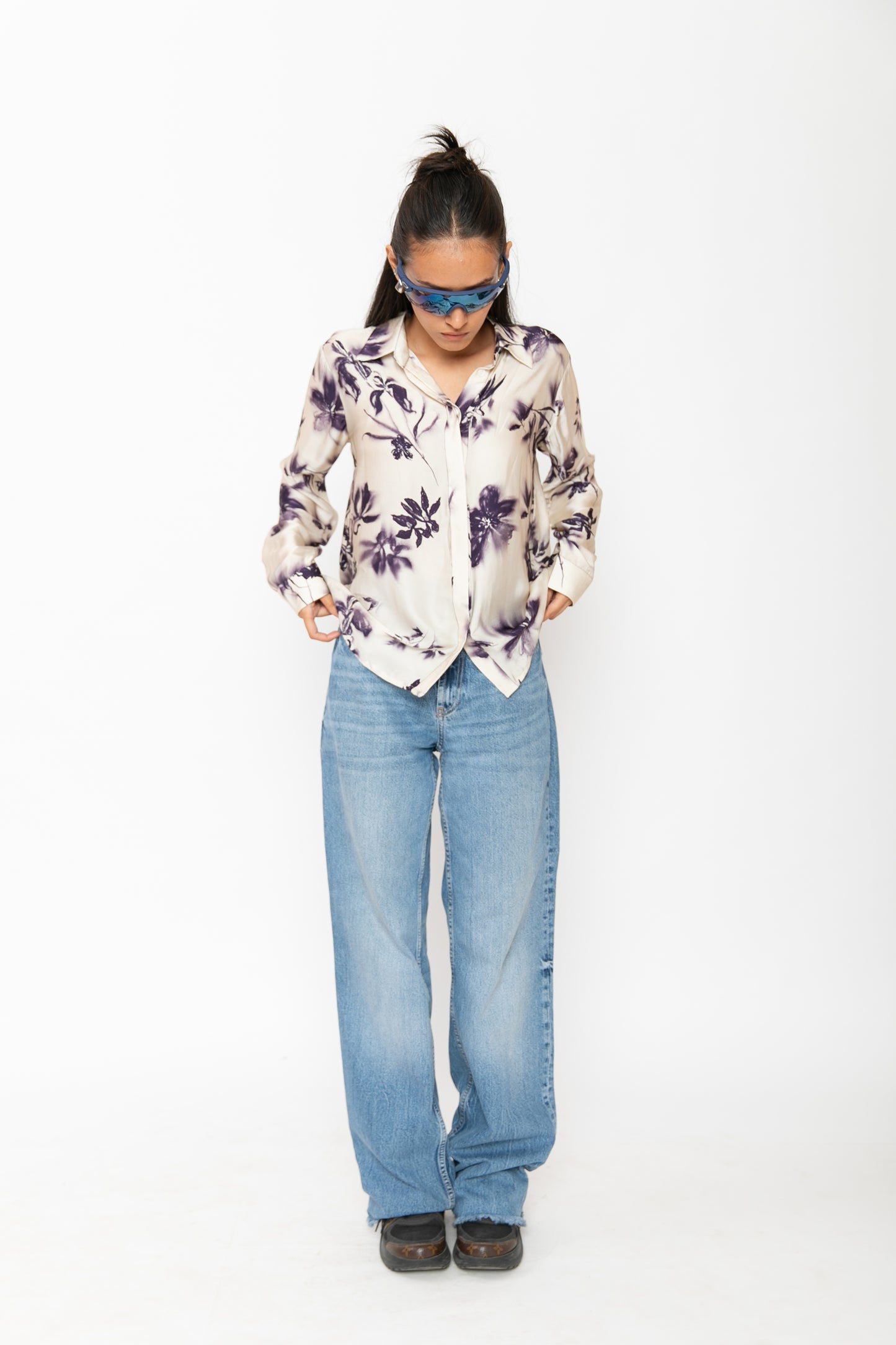 Contemponari-Sunbeam Whim Shirt-Cream