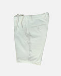 Bare Brown Knit Shorts - Off White