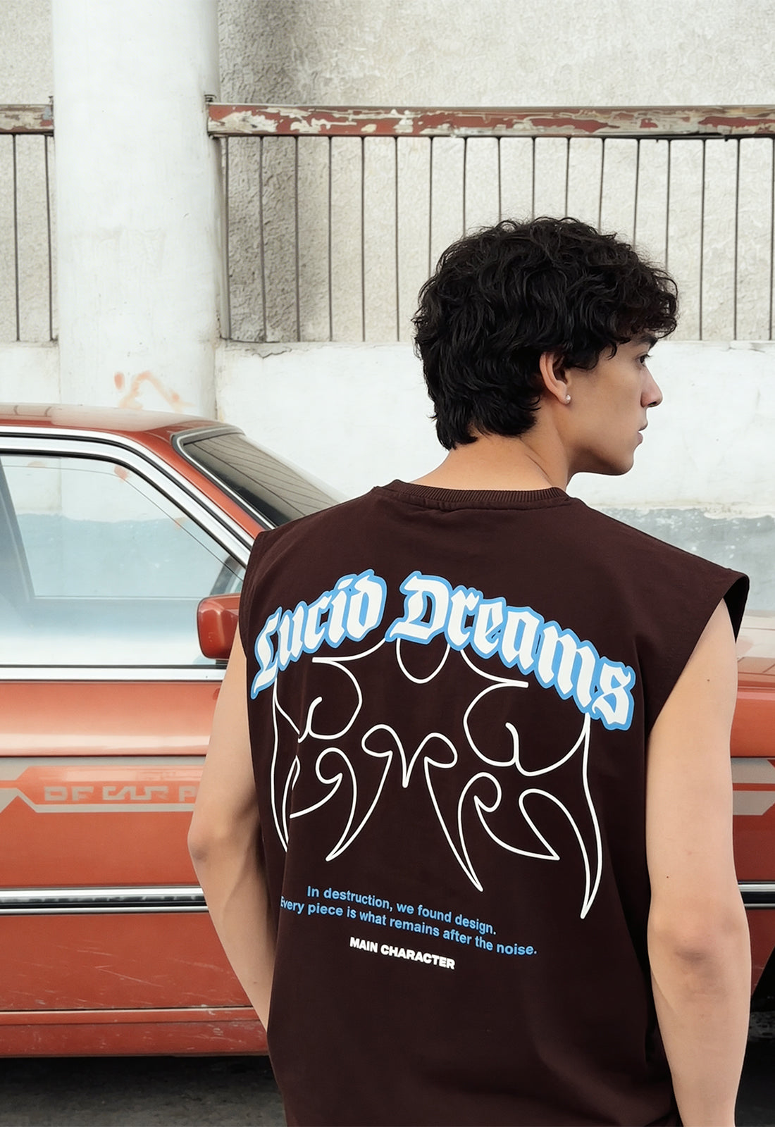 Lucid Dreams Brown Vest