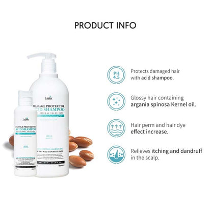 Lador Damage Protector Acid Shampoo 150ml (Portable)