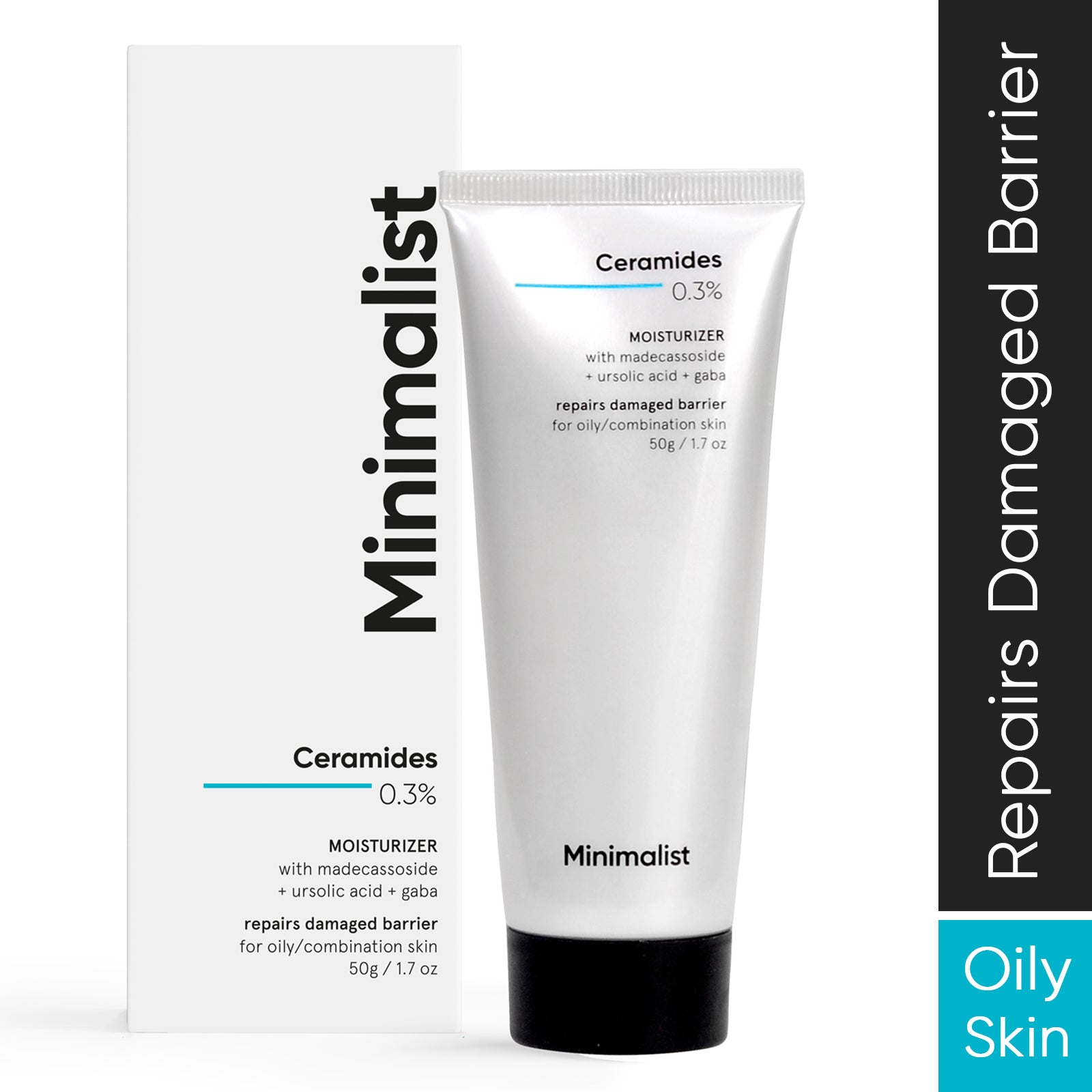 Minimalist Ceramides 0.3% Moisturizer with Madecassoside 50g | Minimalist at Broadway