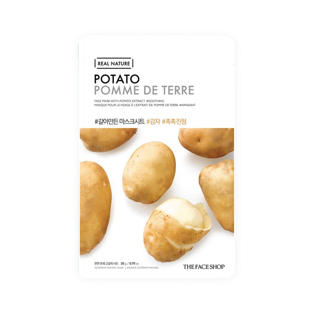 Real Nature Potato Face Mask 20g