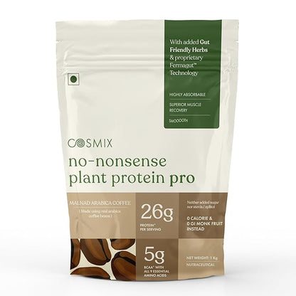No-Nonsense Plant Protein PRO - MALNAD ARABICA COFFEE - 1000g