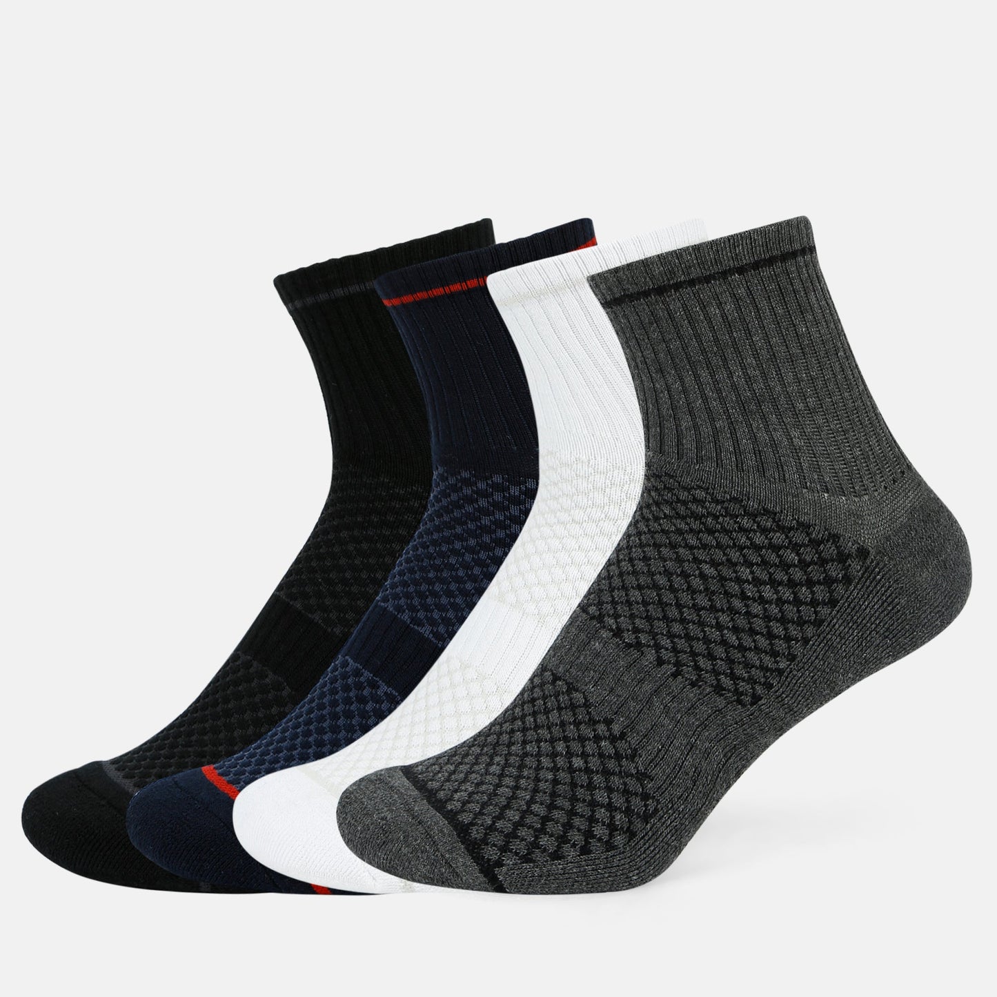 Mens Cushioned High Ankle Sports Socks
