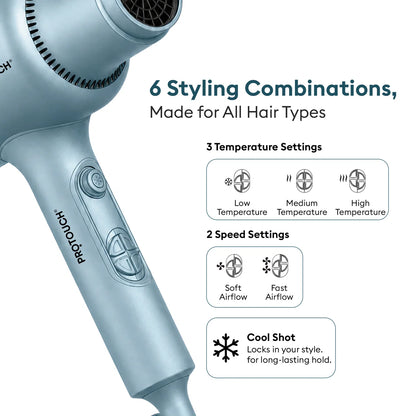PROTOUCH AirZ 3-in-1 Power Hair Dryer
