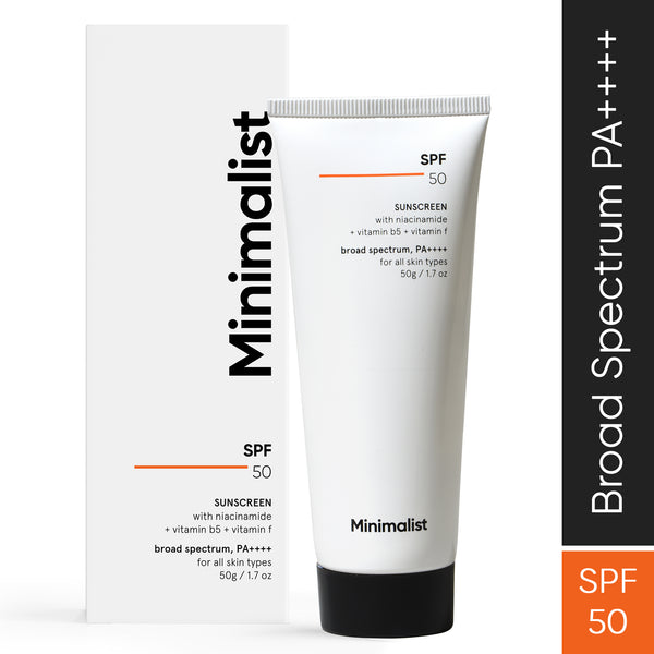 Minimalist SPF 50 Sunscreen 50g