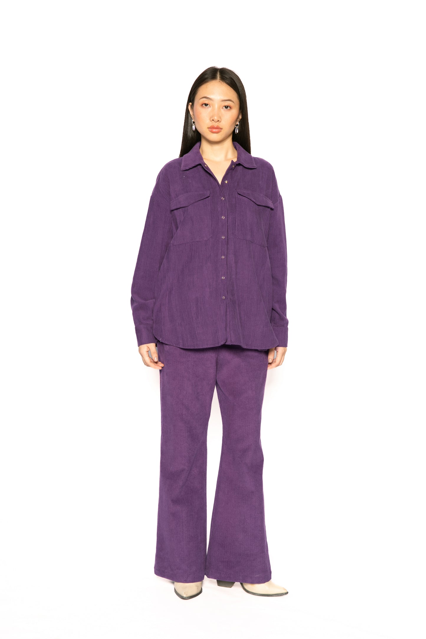 Contemponari-Olympus Shirt-Purple