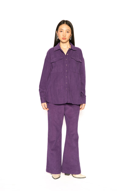 Contemponari-Olympus Shirt-Purple