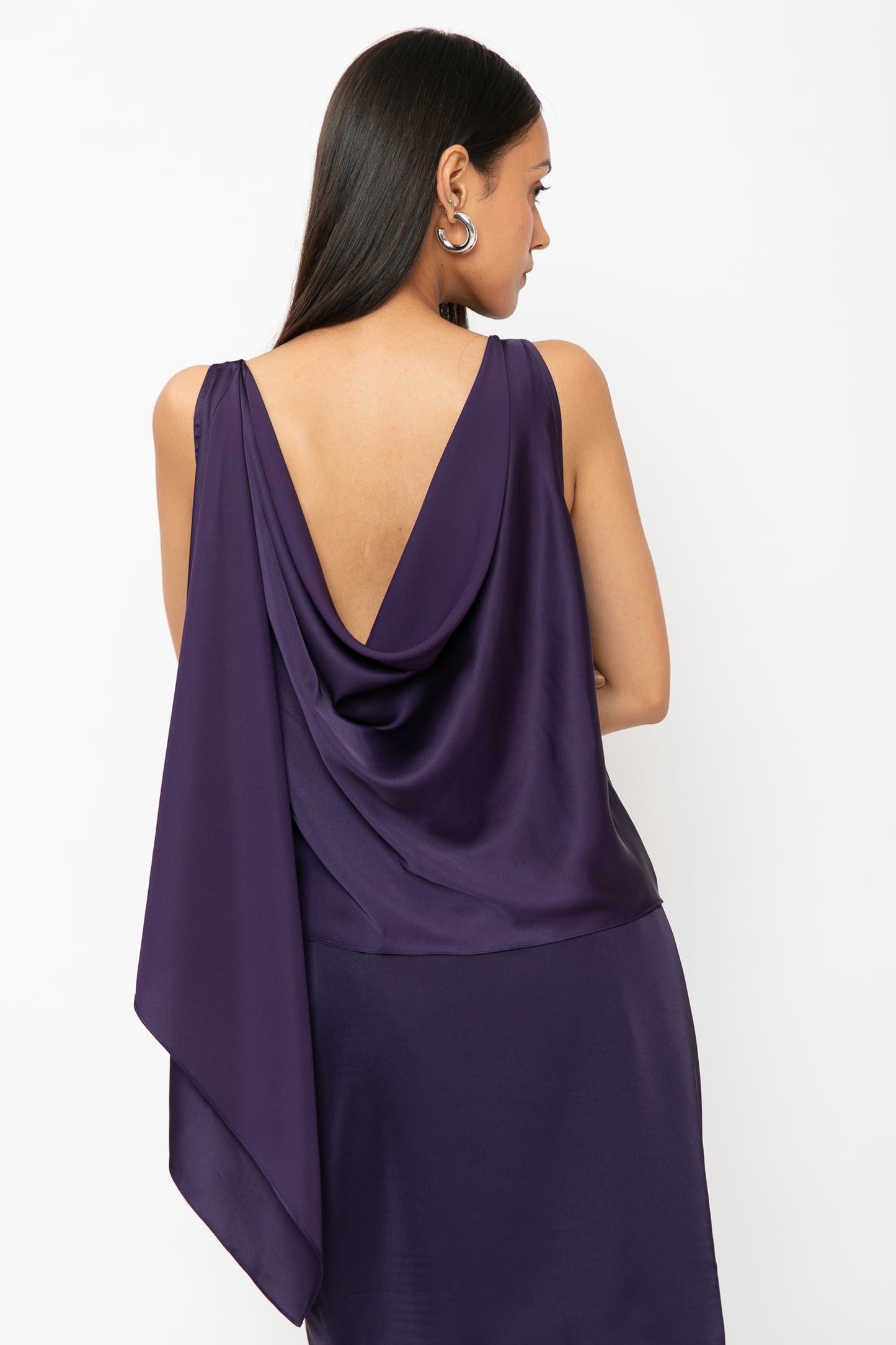 Contemponari-Violet Top-Purple