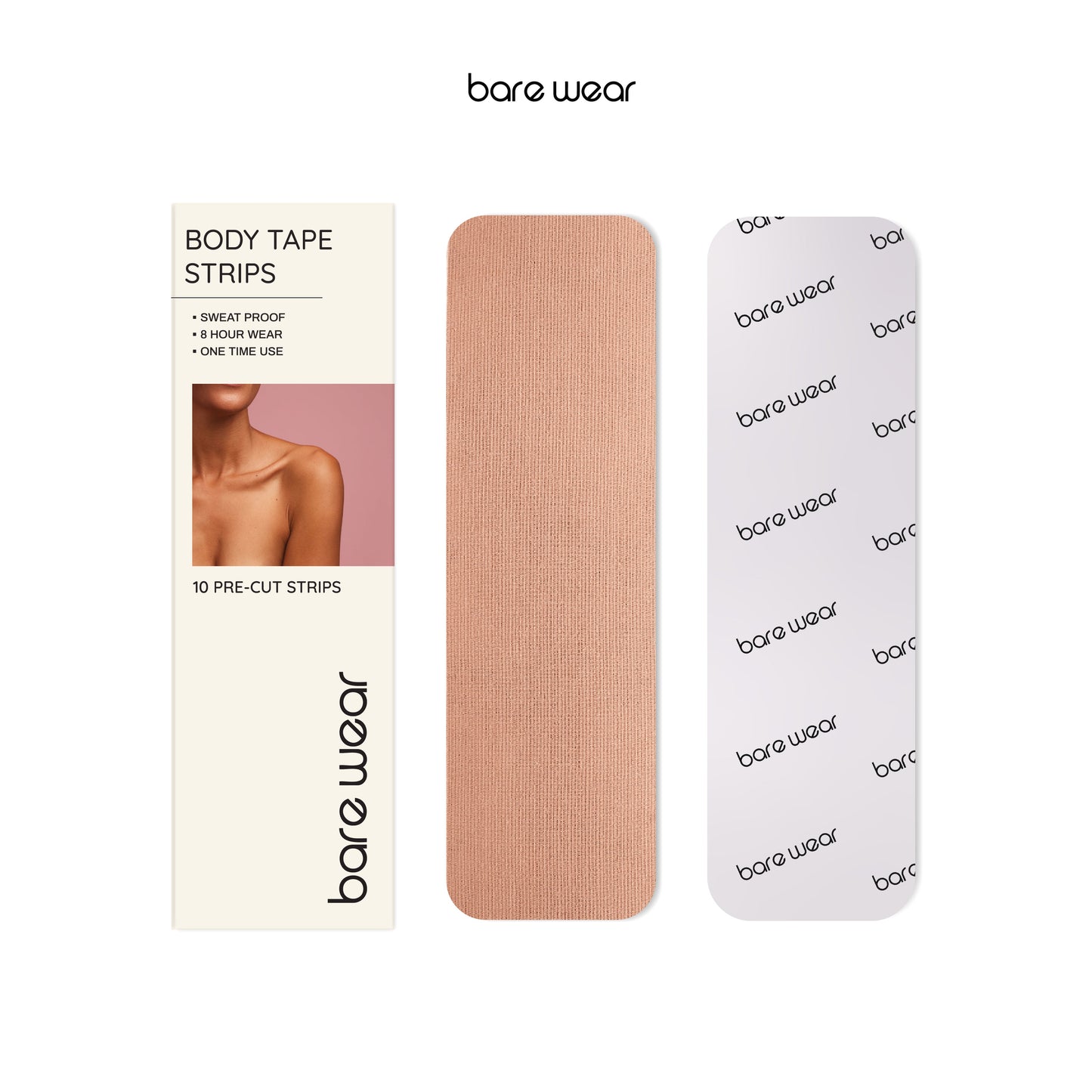 Body Tape Pre-Cut Strips | Bare Wear at Broadway