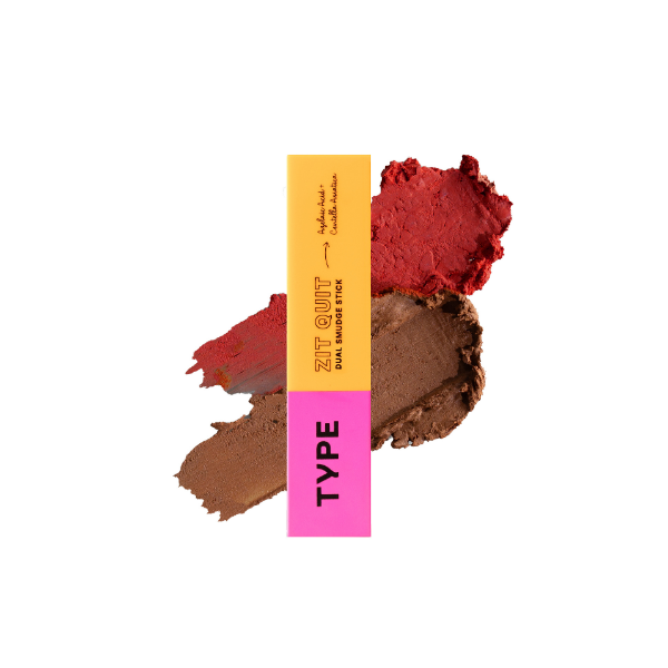 Zit Quit Dual Smudge Bronzer + Blush Stick | Type Beauty Inc. at Broadway