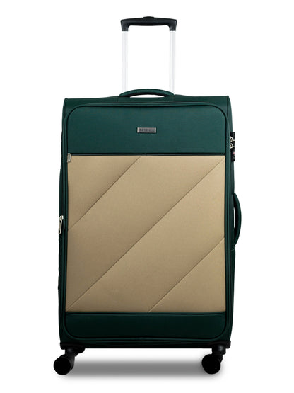 Carriall Slash Large Size Green Check-in Luggage