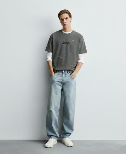 Chasing constellations OVERSIZED T-SHIRT
