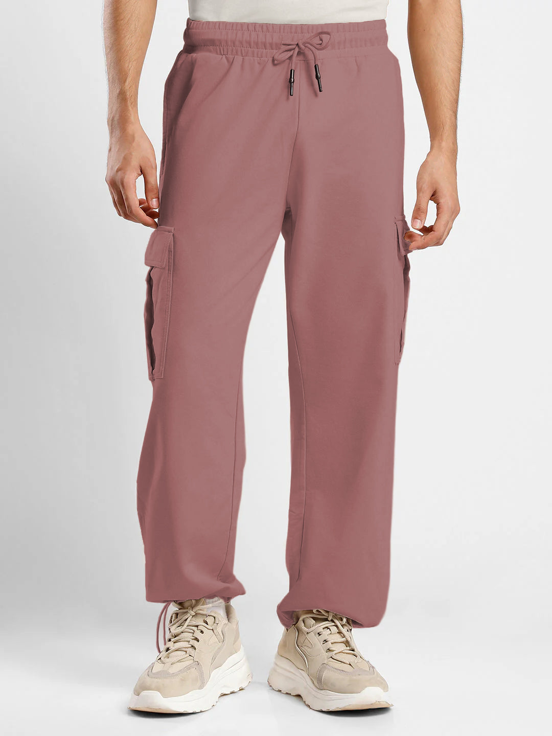 Relaxed Fit Cargo Joggers