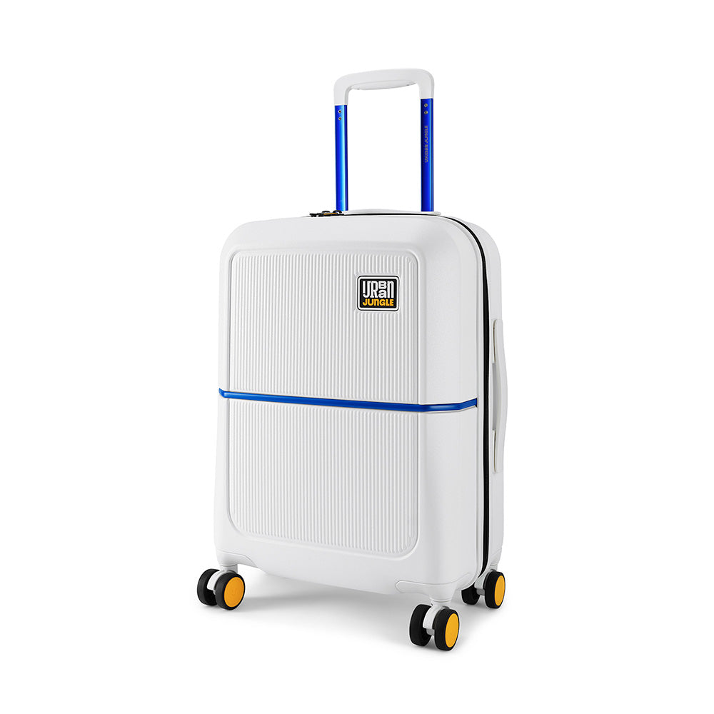 Caliber Cabin Hard Luggage -Ivory White-Cabin | Urban Jungle at Broadway