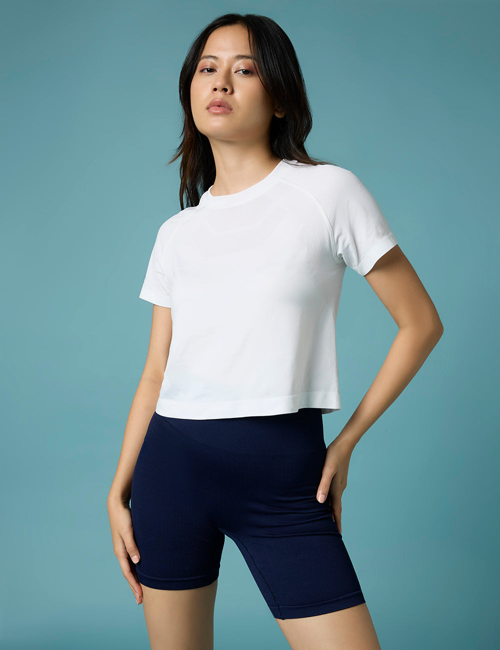 Breathe Cropped Tee | FEIER at Broadway