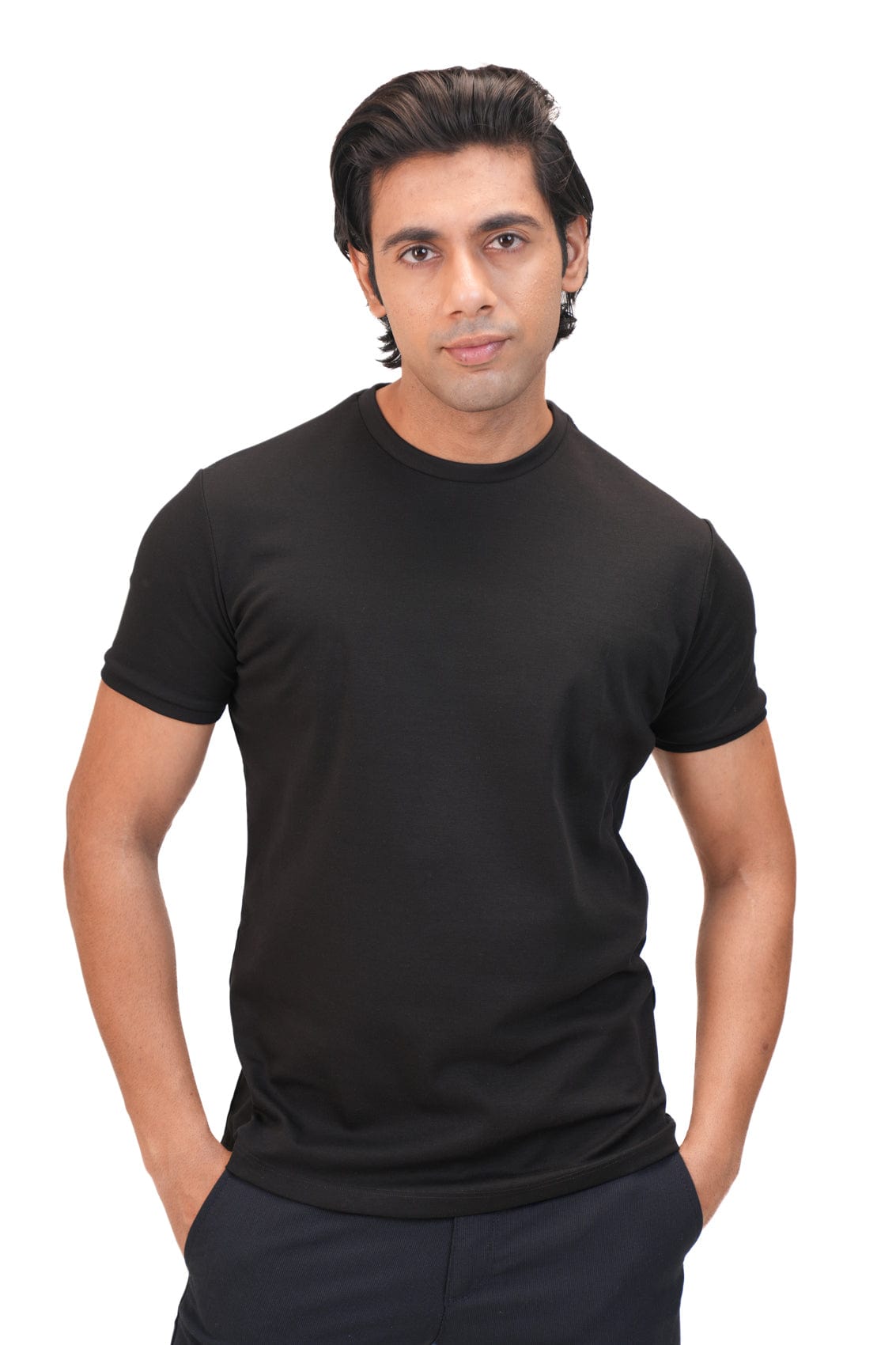 Absolute Cotton Crew - Onyx Black