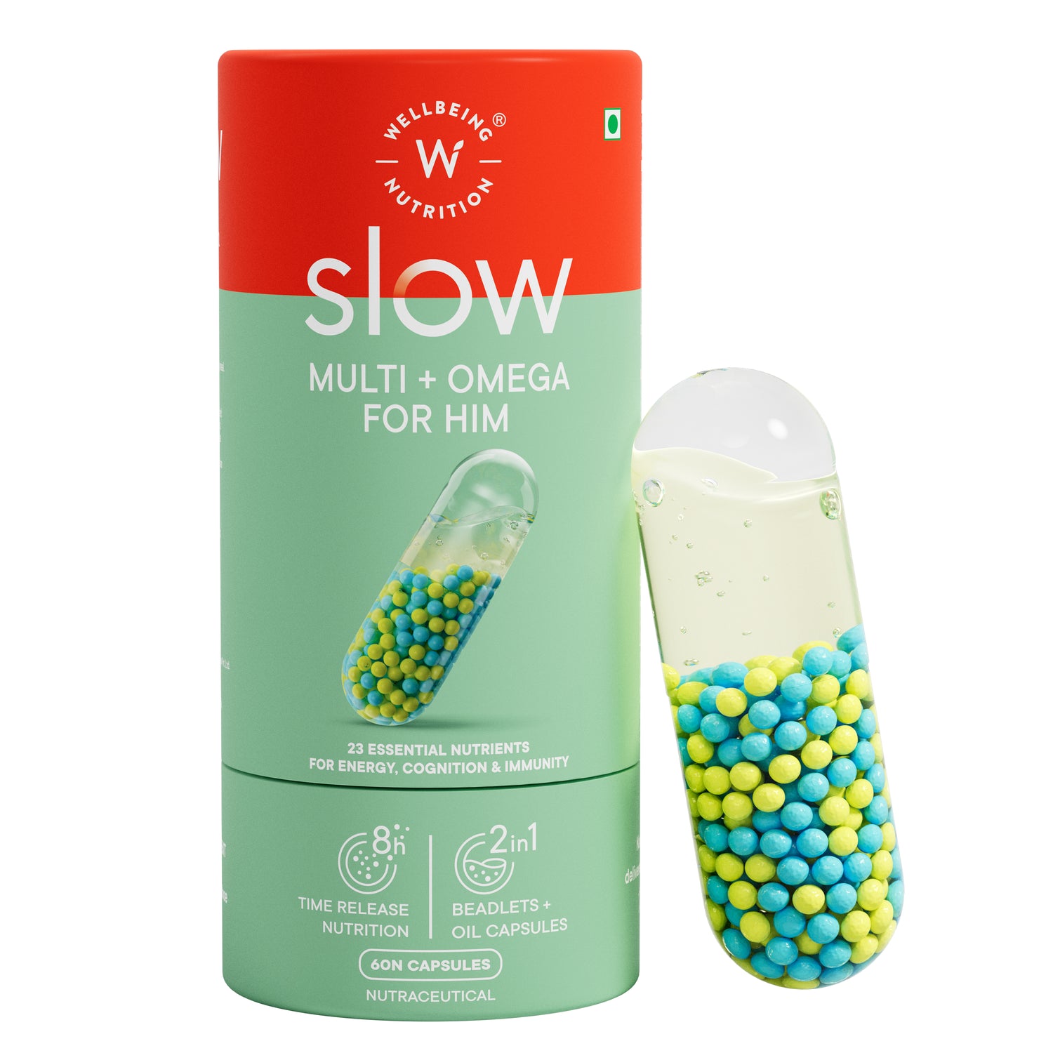 Multi + Omega For Him | Wellbeing Nutrition at Broadway