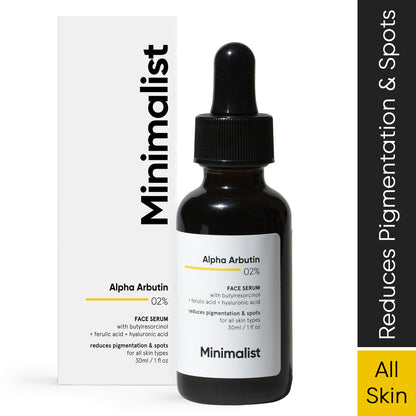 Minimalist Alpha Arbutin 02% Face Serum 30ml