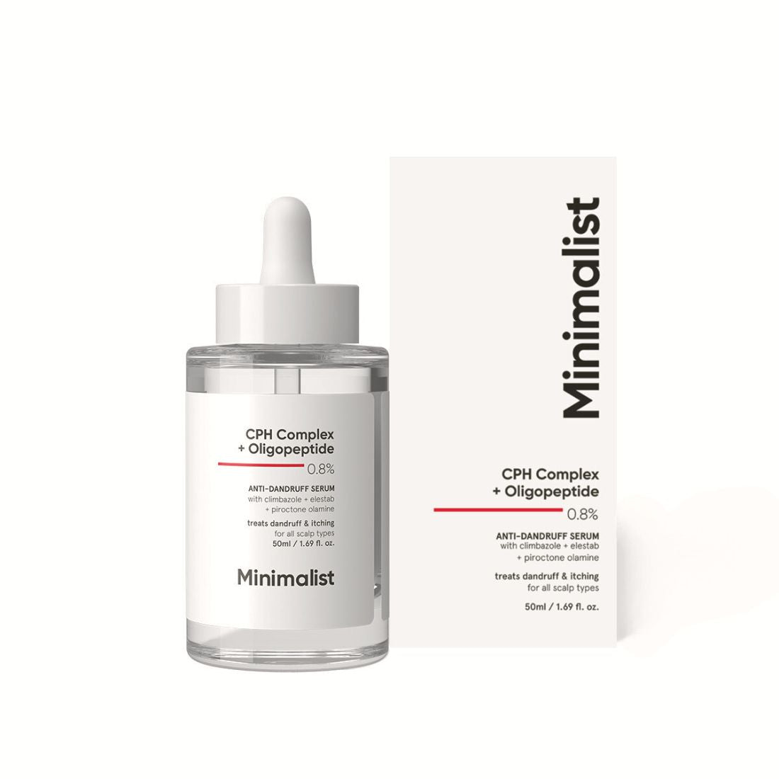 Minimalist CPH Complex + Oligopeptide 0.8% Anti- Dandruff Serum 50ml | Minimalist at Broadway