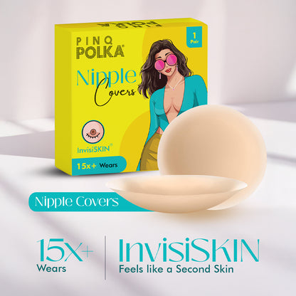 PINQ POLKA Reusable Nipple Cover
