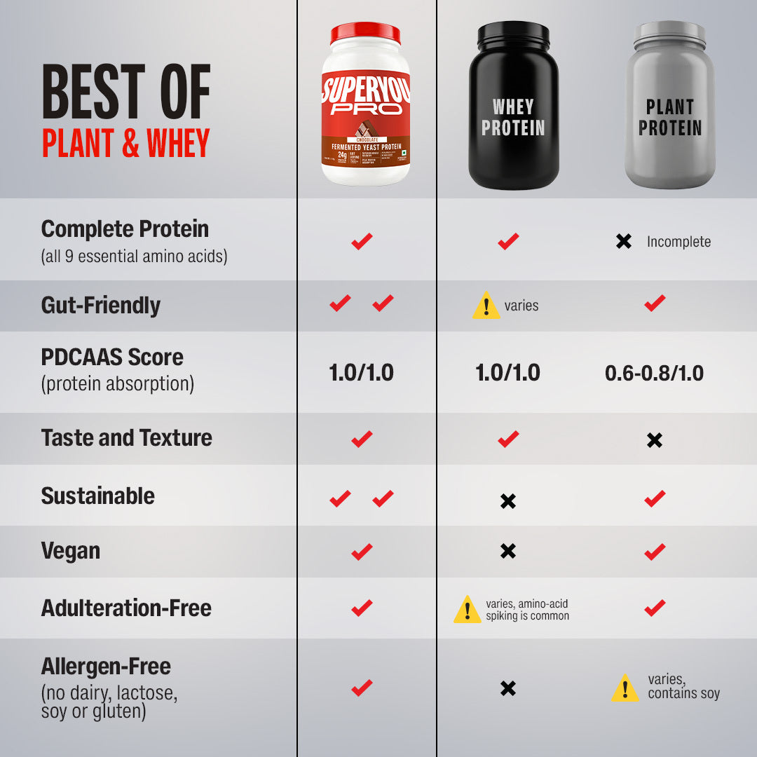 Chocolate Fermented Yeast Protein - 1Kg Jar