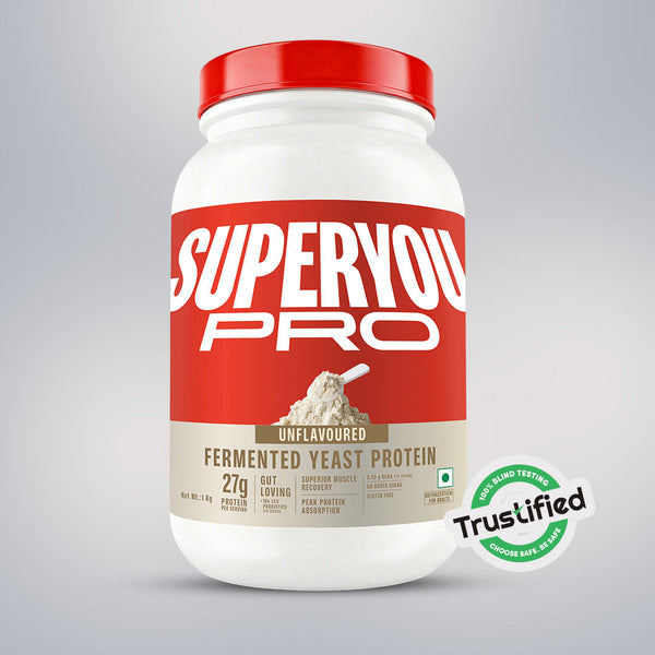 Unflavoured Fermented Yeast Protein - 1Kg Jar