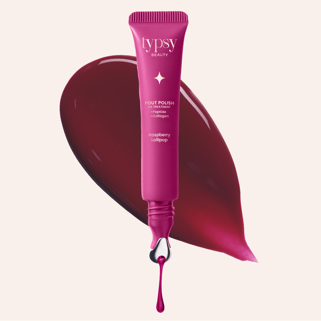 Pout Polish Lip Treatment Balm Raspberry Lollipop | Typsy at Broadway