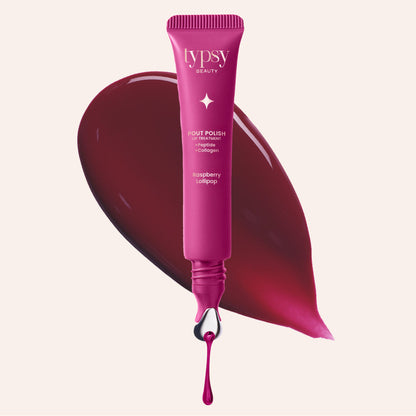 Pout Polish Lip Treatment Balm Raspberry Lollipop | Typsy at Broadway