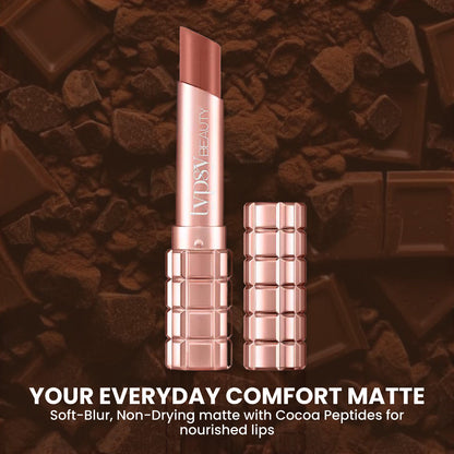 Cocoa Peptide Velvet Matte Lipstick | Typsy at Broadway