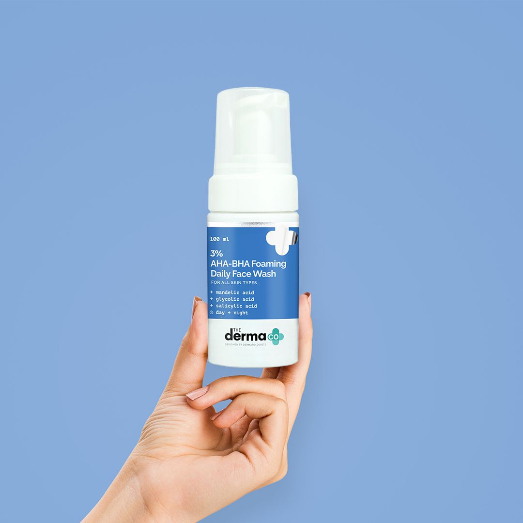 3% AHA+BHA Foaming Daily Face Wash 100ml