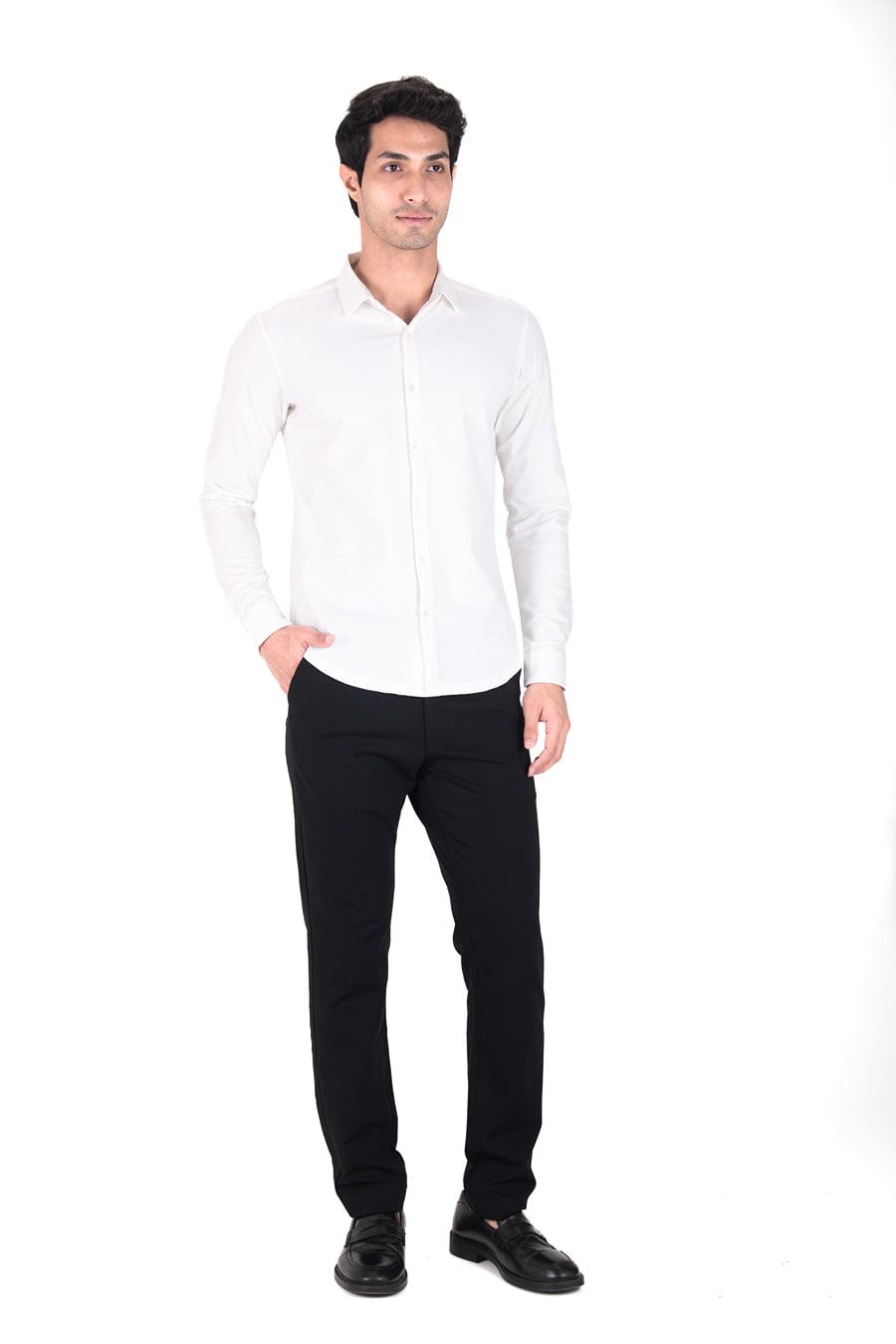 Cardinal Dobby Shirt - Soft White