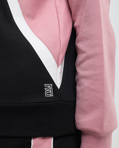 Wave Polo Neck Sweatshirt - 1/4th Zipper | Hunnit at Broadway