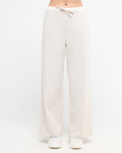 Essential Double Waistband Pants | Hunnit at Broadway