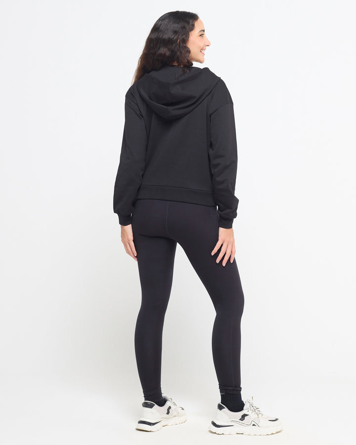 Essential Full Zipper Jacket | Hunnit at Broadway