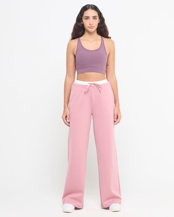Essential Double Waistband Pants | Hunnit at Broadway