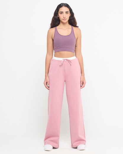 Essential Double Waistband Pants | Hunnit at Broadway