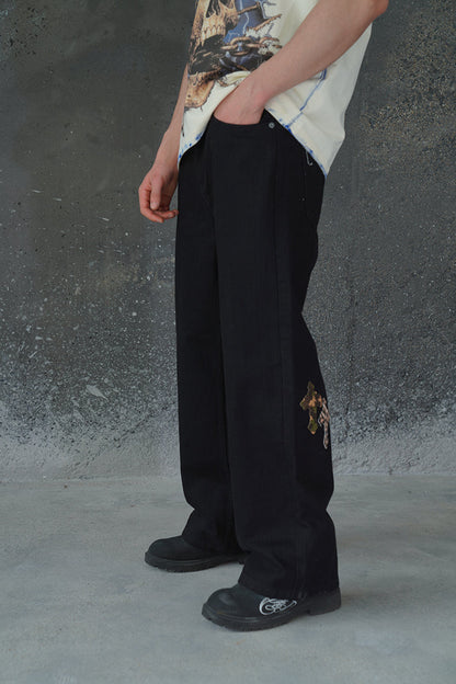COLOUR CROSS CODE VALKYRE JEANS